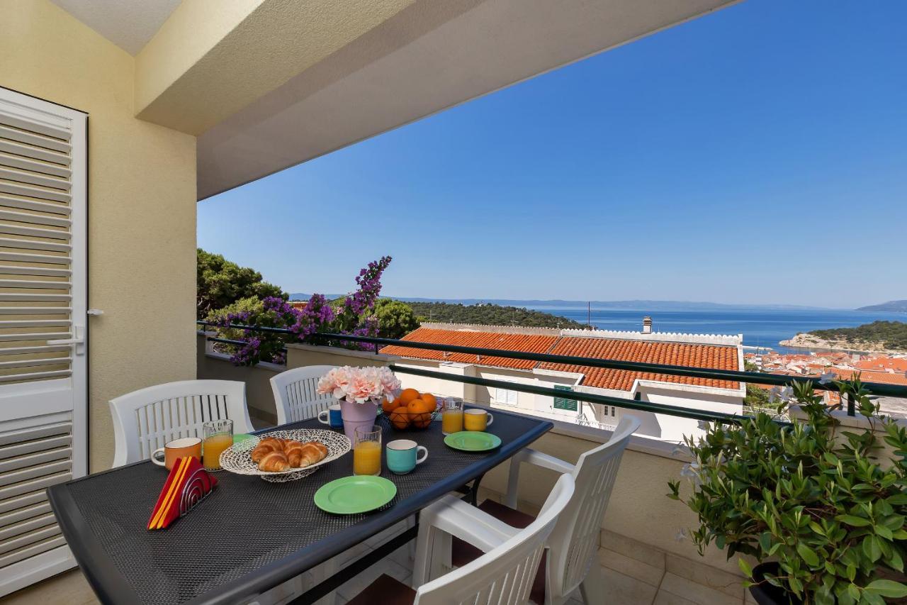 Stunning City View Apartment Makarska Kültér fotó