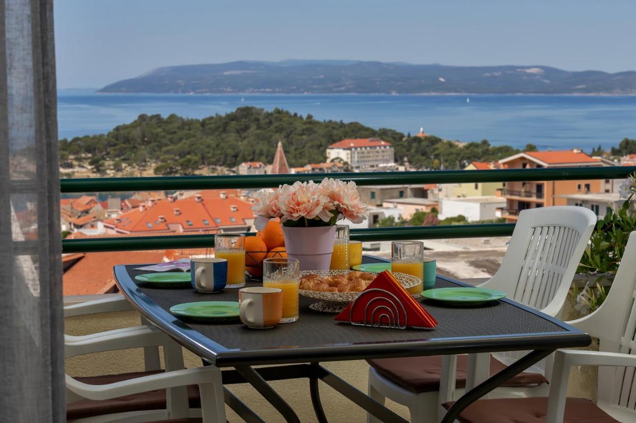 Stunning City View Apartment Makarska Kültér fotó