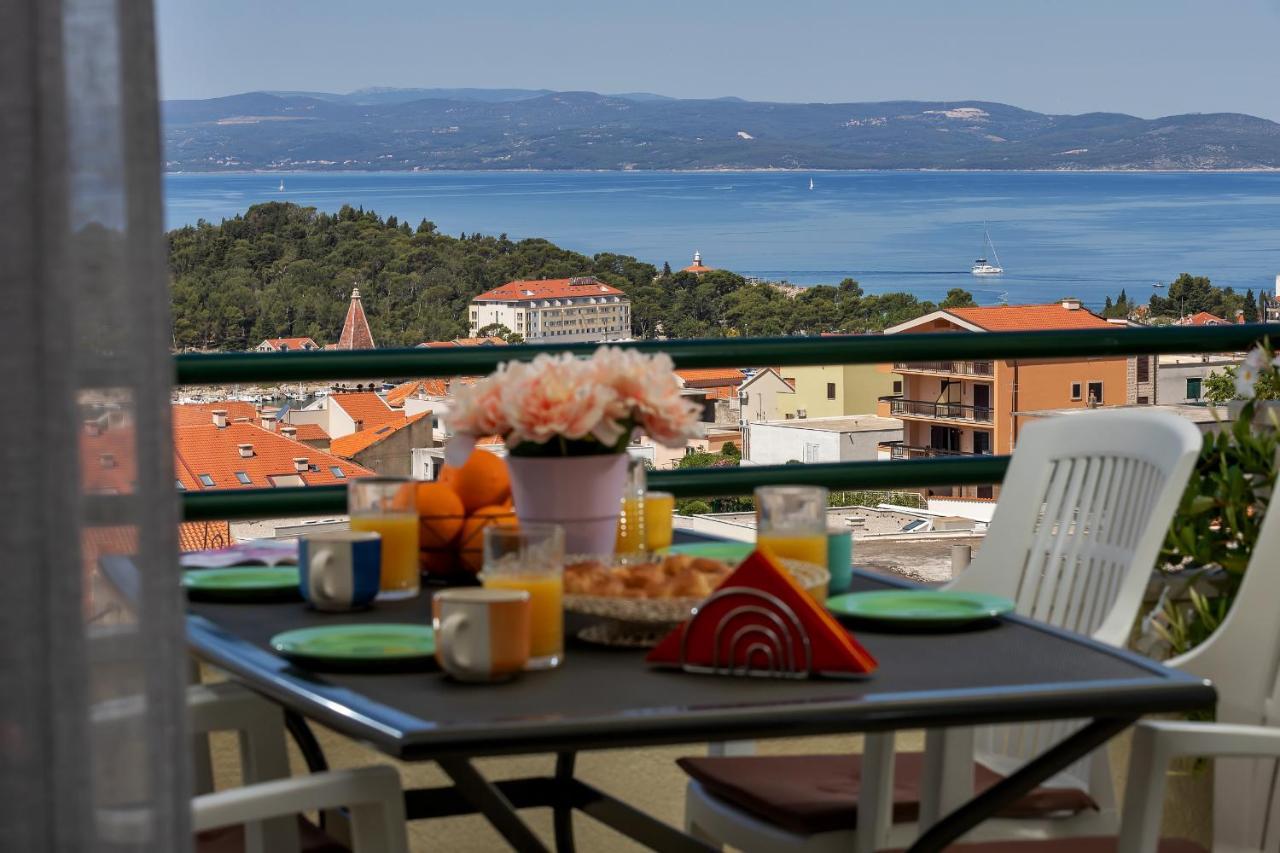 Stunning City View Apartment Makarska Kültér fotó